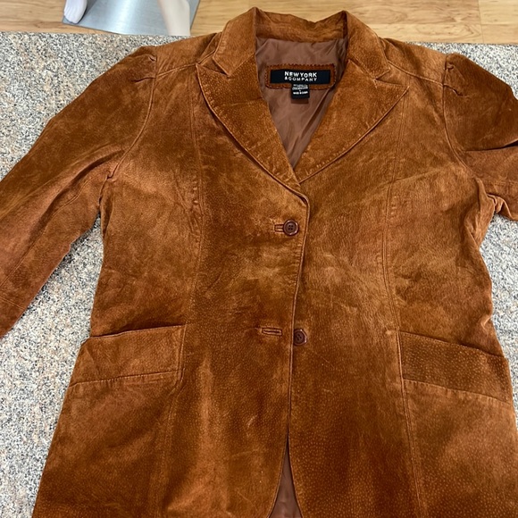 New York & Company Jackets & Blazers - New York and Company leather jacket size large